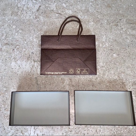 Gucci Gift or Storage Box + Shopping Bag - Picture 2 of 5